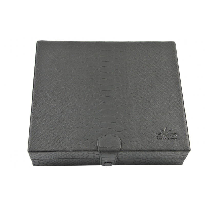 Cigar Must Accessories Travel Humidor Black