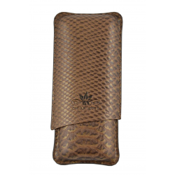 Cigar Must Accessories Cigar Case Bronze 2 cigars