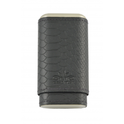 Cigar Must Accessories Cigar Case Rigid 3 cigars Black