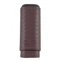 Cigar Must Accessories Cigar Case Rigid 2 cigars Grapevine