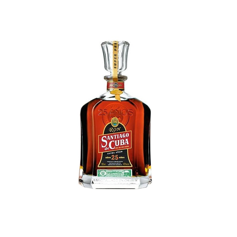 Santiago de Cuba Extra Añejo 25 Años
